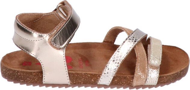 Shoesme leren sandalen goud Meisjes Leer Meerkleurig 29 - Foto 6