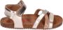 Shoesme leren sandalen zilver Meisjes Leer Meerkleurig 26 - Thumbnail 3