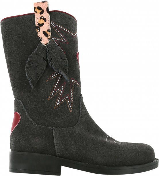Shoesme NW21W005 A Dark Grey Western boots