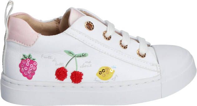 Shoesme SH23S002 White Fruit Lage sneakers