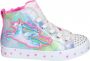 Skechers Twi Lites 2.0 Unicorn Galaxy Pink Multi Sneakers hoge sneakers - Thumbnail 2