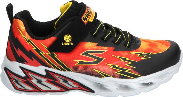 Skechers Light Storm 2.0 Black Red Lage sneakers
