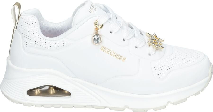 Skechers Uno Gen 1 Trendy Jewels Sneakers Meisjes Wit - Foto 2