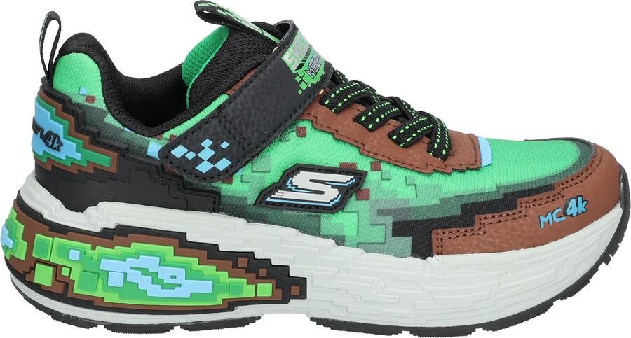 Skechers Mega-craft 4k Peuterschoenen Bruin Plastic