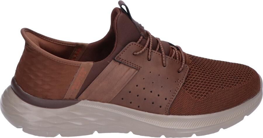 Skechers Garner Newick Slip in Brown