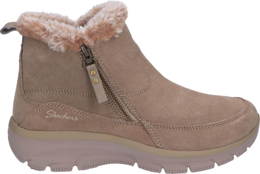 Skechers Relaxed Fit 3M Faux Fur Taupe