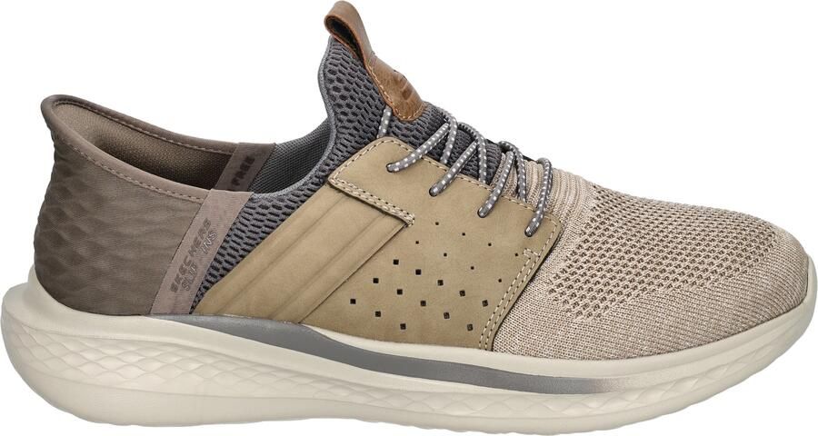 Skechers Slade Ocon Slip On Taupe