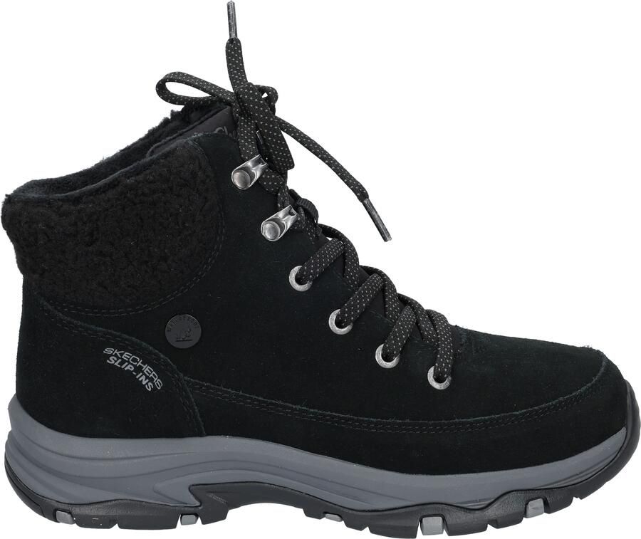Skechers Slip-In Waterproof Trego Snow Breeze Black