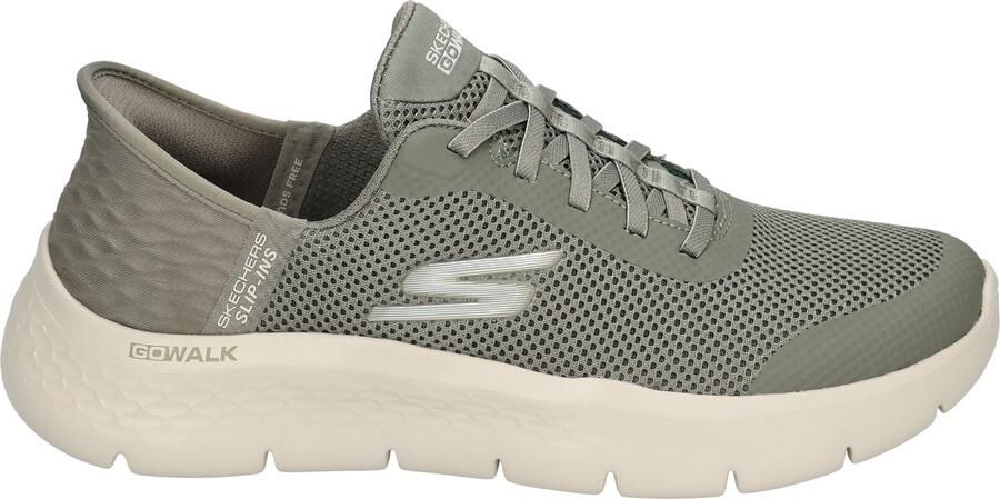 Skechers Slip Ins Go Walk Flex Olive