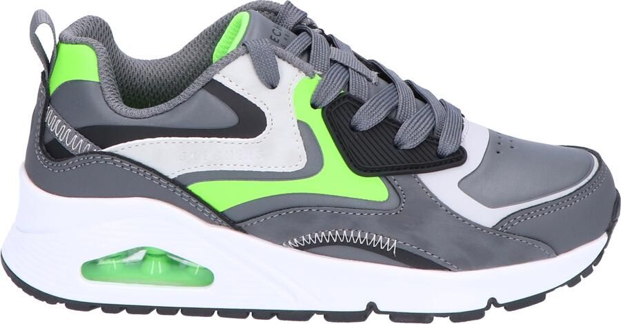 Skechers Uno Gen1 Color Surge Charcoal Lemon