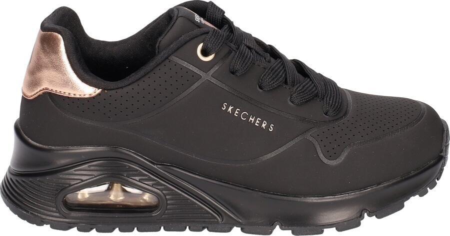 Skechers Uno Gen1 Shimmer Away Black