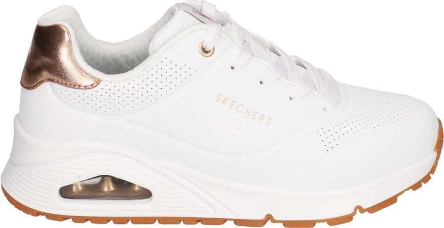 Skechers Uno Gen1 Shimmer Away White