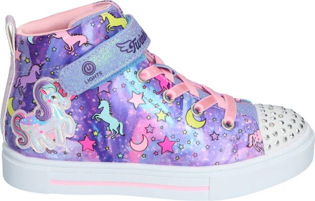 Skechers Twinkle Sparks Unicorn Purple Multi Color Sneakers