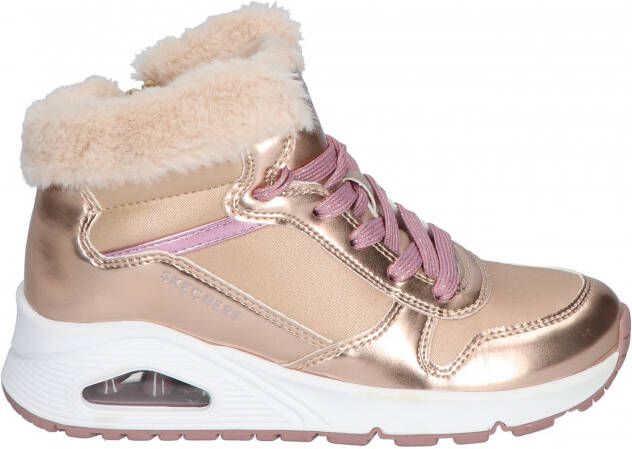 Skechers Uno Cozy On Air Rose Gold Sneakers