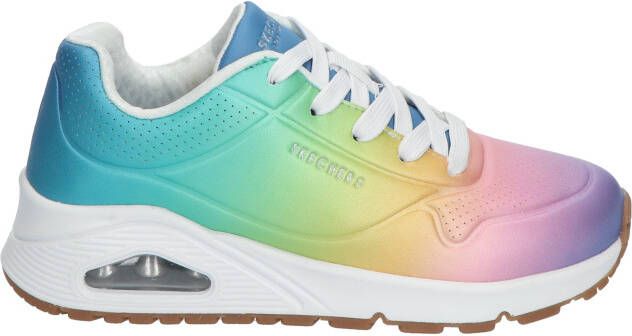 Skechers Uno Spectrum Multi Color White Sneakers
