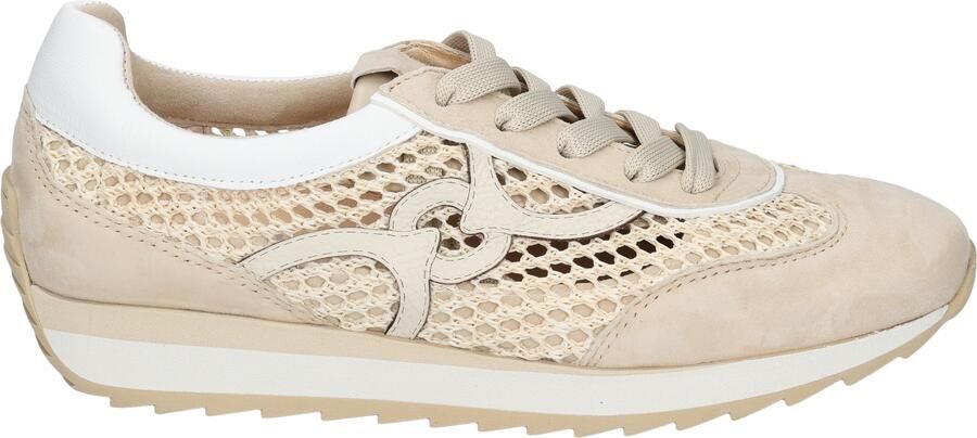 SOFTWAVES Lage Sneakers Dames 9.32.29 Maat: 40 Materiaal: Suède Kleur: Beige - Foto 4