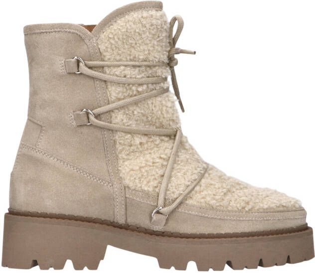 Tango Bee Bold 59 Enkellaarsjes Plat Beige - Foto 3