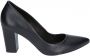 Tango | Betney 1-a black leather pump straight heel sole | Maat: 38 - Thumbnail 4