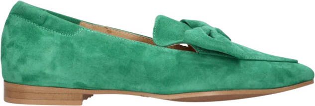 Tango Shoes Tango Nicolette 9d Green Kid Suede Loafer Dames loafer loafers Groene schoenen Groene loafer - Foto 10