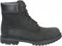 Timberland 6 Inch Premium Boot Black Nubuck Veter boots - Thumbnail 2