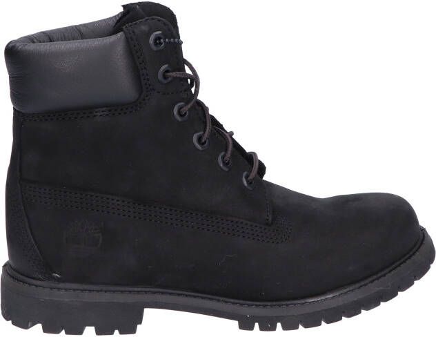 Timberland 6 Inch Premium Boot Black Nubuck Veter boots