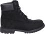 Timberland 6 Inch Premium Boot Black Nubuck Veter boots - Thumbnail 1