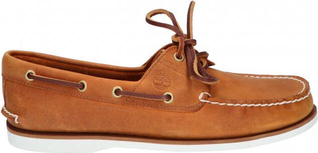 Timberland Classic 2-Eye Boat Shoe Apricot Buffel Veterschoenen