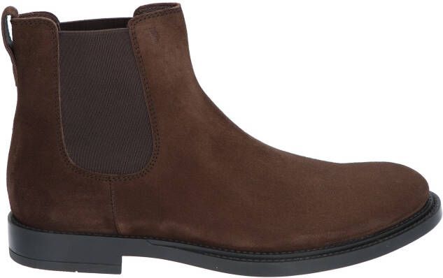 Tod's Chelsea Boots in Suede Brown Boots