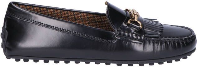 Tods City Gommino Driving Shoe in Leather Black Instapschoenen