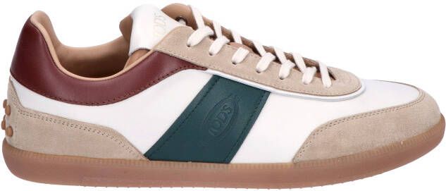 Tods Tabs Sneakers Beige Green