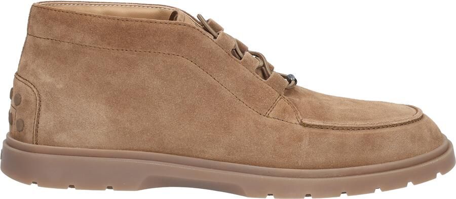 Tod's Bruine Suède Veterschoenen