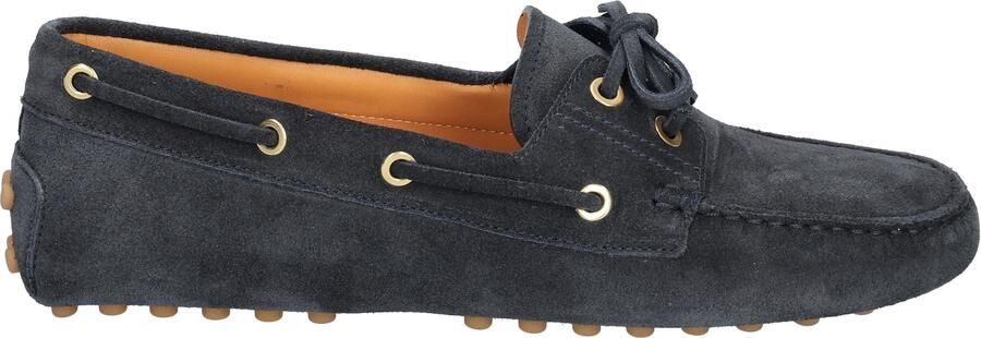 Tods Gommino in Suede B015 Blue