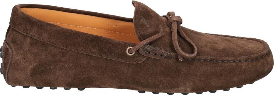Tods Gommino in Suede S611 Brown