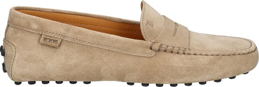 Tods Gommino in Suede S812 Beige