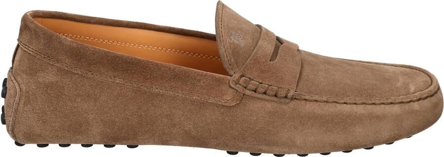 Tods Gommino in Suede S818 Brown