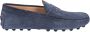 TOD&apos;S Instappers Heren Mocassino Gommino Macro 52k Maat: 40 5 Materiaal: Suède Kleur: Donkergrijs - Thumbnail 1