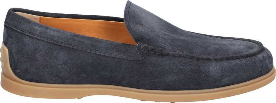 Tods Slipper Loafer in Suede U805 Blue