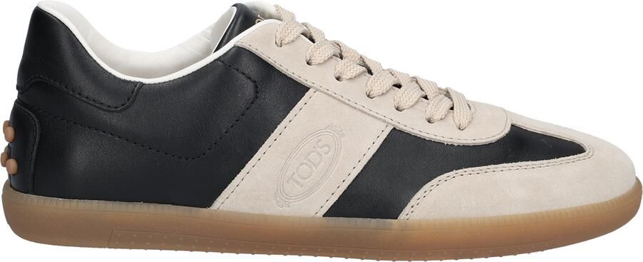 Tods Tabs Sneakers in Leather Beige