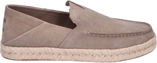 Toms Alonso Suede Loafer Dune Espadrilles