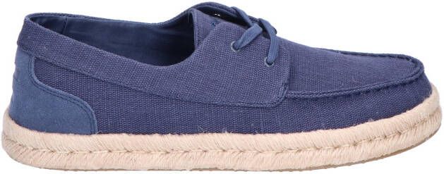 Toms Cabo Rope Canvas Blue Espadrilles