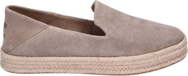 Toms Carolina Suede Beige Espadrilles