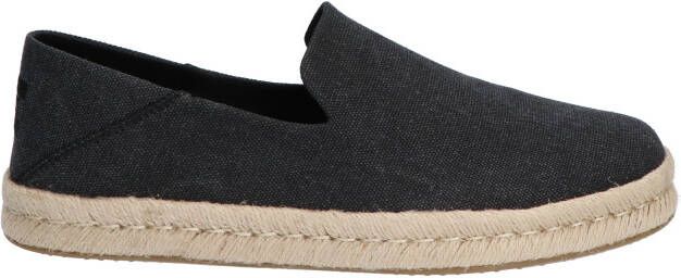 Toms Santiago Black Espadrilles