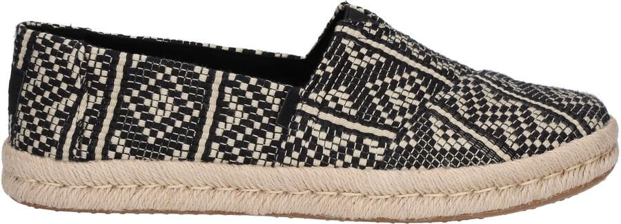 Toms Alpargata Rope Black Diamond