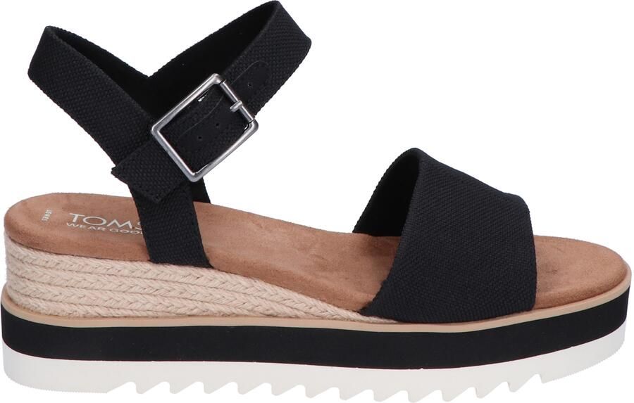 Toms Diana Canvas Black