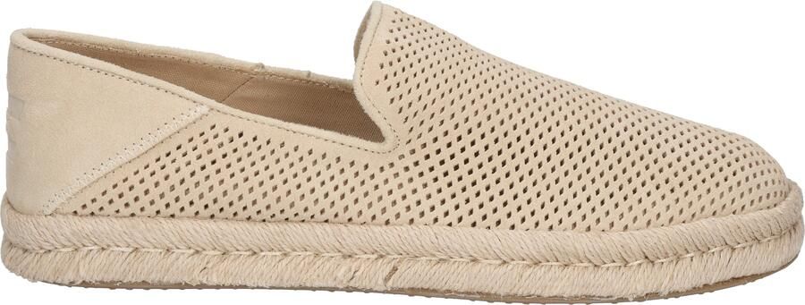 Toms Santiago Perforated Loafer Beige