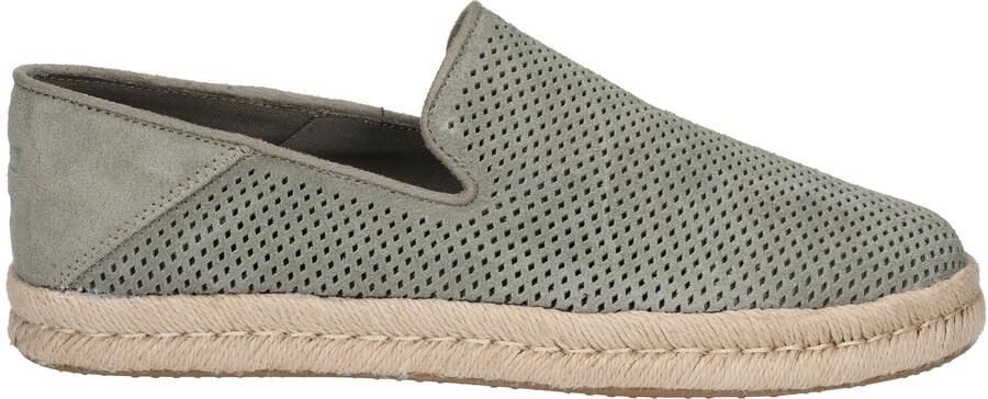 Toms Santiago Perforated Loafer Grey