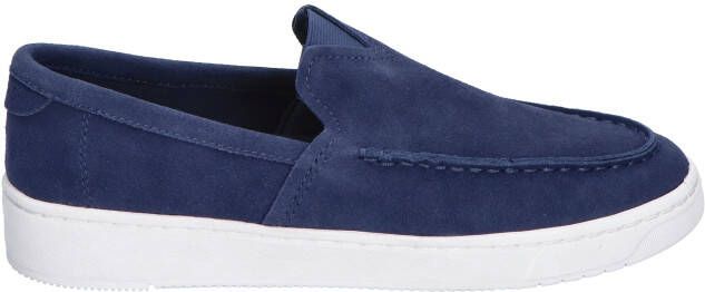 Toms Travel Lite Suede Loafer Blue Instapschoenen