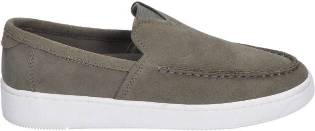 Toms Travel Lite Suede Loafer Green Instapschoenen