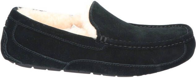 UGG Pantoffels Heren Ascot Maat: 48 5 Materiaal: Suède Kleur: Zwart - Foto 4