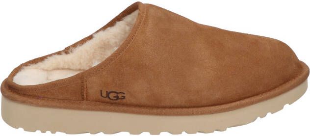 UGG Pantoffels Heren M Classic Slip-on Maat: 45 Materiaal: Suède Kleur: Cognac - Foto 6